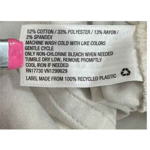 NWT Knox Rose Natural Camo Mid-Rise Ankle Skinny Pant Twill Size 18W - Picture 7 of 14